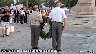 Homenaje a Los Corsarios de Ibiza con Agustin Prades 20240806 [upl. by Dnalon]