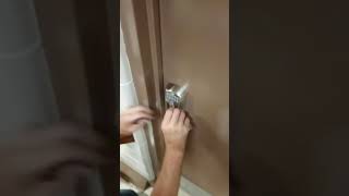 how to defeat a schlage keypad lock [upl. by Ellehc789]