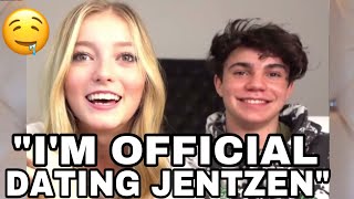 Emily Dobson ANNOUNCED DATING Jentzen Ramirez😱😳  JEMILY IS REAL we are officially dating ❤️ [upl. by Llewon]