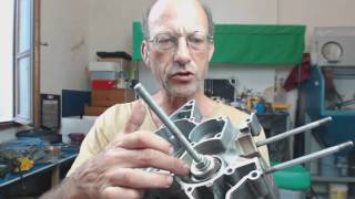 AM6 Engine Assembly Guide  Part 3  Polymer cage main bearing installation [upl. by Lednar]