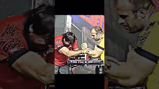 Strongest hook ever vs No Limits  Denis Cyplenkov vs Devon Larratt armwrestlingshorts viral [upl. by Euginimod797]