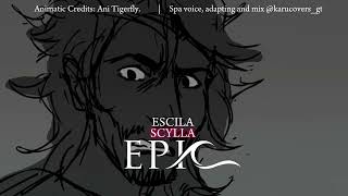 THE THUNDER SAGA  SCYLLA  ESCILA  LATIN SPANISH COVER  KARU COVERS VER [upl. by Christianity742]