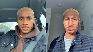 HOW TO DYE YOUR 360 WAVES BLONDE AT HOME  STEP BY STEP TUTORIAL 2024 [upl. by Adniroc]