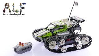 Lego Technic 42065 RC Tracked Racer  Lego Speed Build Review [upl. by Breh]