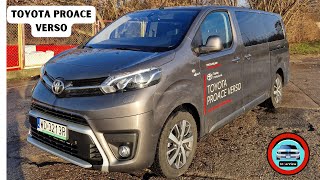 2022 Toyota Proace Verso POV Drive Test 8 InCarView [upl. by Gereld]