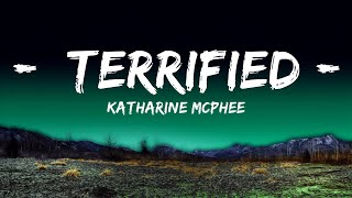 Katharine McPhee  Terrified Lyrics  Satish Chouhan [upl. by Adnahsal]