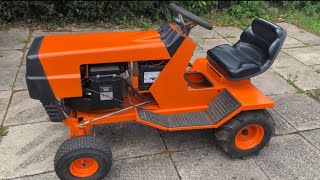 Westwood T1600 tractor ride on mower restoration 1989 [upl. by Lucic108]