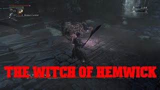 Bloodborne The Witch of Hemwick Boss Fight [upl. by Eiramlirpa]