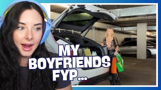 Reacting to My Boyfriends FYP I Wish I Didnt [upl. by Mureil]