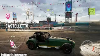 Forza Horizon 2 Gameplay  Caterham Superlight  Montellino a Castelletto Night amp Sunrise [upl. by Leahcimnaj850]