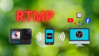 Como conectar GoPro a OBS para hacer IRL servidor RTMP [upl. by Wichman]