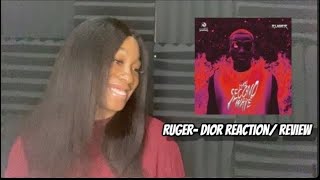 American Reacts to Ruger  Dior Official Audio [upl. by Adalie924]