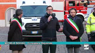 Clusone nuovo mezzo per la protezione civile [upl. by Aridatha327]