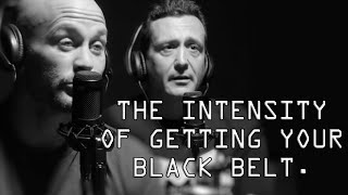 The Intensity It Takes To Receive Your Black Belt In BJJ  Jeff Glover amp Pete The Greek Letsos [upl. by Ariada]