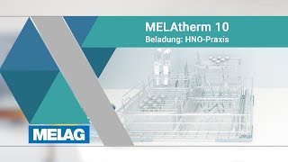 HNOPraxis  Beladungsmuster für Thermodesinfektoren  MELAtherm 10 Tutorial [upl. by Janot501]