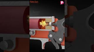 Flare Gun 3d animation 🔫 [upl. by Eronel]