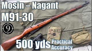 MosinNagant to 500yds Practical Accuracy MosinNagant M9130 [upl. by Aneet]