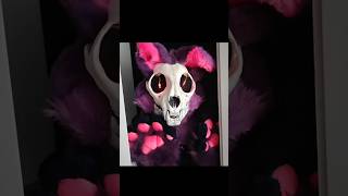 ✮⋆˙My first fursuits build✮⋆ Meet me Takeshi furryfandom fursuit furry skull cat shortvideo [upl. by Ecille]