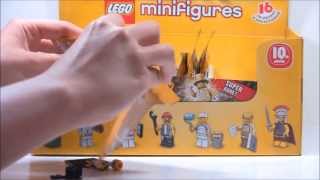 LEGO Minifigures Series 10 four pack opening 1 [upl. by Majka]