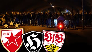 30 vs 50 zwischen Stuttgart und Belgrad Hools [upl. by Ihcego184]