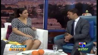 Pregnant news presenter Laura [upl. by Sundberg925]