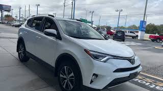 2018 Toyota RAV4 XLE SUV White [upl. by Manfred]