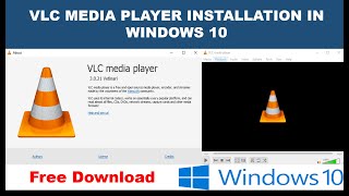 How to Install VLC Media Player on Windows 10 Free Download  2024 [upl. by Hightower]