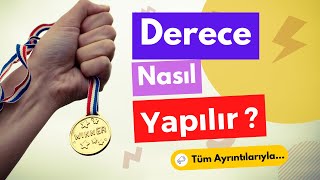 DERECE NASIL YAPILIR   Tüm Ayrıntılarıyla  YKS  LGS  KPSS  DGS [upl. by Niessuh]