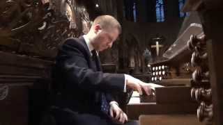 Johann Vexo Orgue de choeur NotreDamedeParis JS Bach Sonate 4 BWV 528 II Andante [upl. by Senalda]