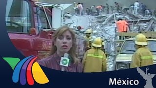 Sobrevivientes del sismo del 85 en México  Noticias [upl. by Vinaya]