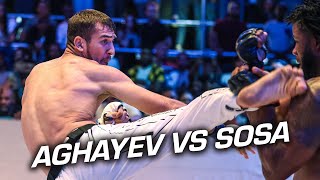 KARATE COMBAT Elvin Aghayev vs Oscar Sosa  Full Fight [upl. by Pacifa]