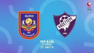 TFF 3 Lig 2 Grup  Silifke Belediye Spor  Hacettepe 1945 Spor Kulübü [upl. by Gibe]