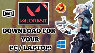 🔥 HOW TO DOWNLOAD VALORANT ON PCLAPTOP  BANGLA  HOW TO INSTALL VALORANT  DOWNLOAD VALORANT ON PC [upl. by Panthea]