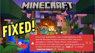 How to Fix Eroded Badlands Minecraft Error [upl. by Bergstein]