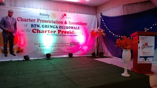 Rotary Club of Lagos Prime Ikeja Holds Investiture Ceremony Today [upl. by Iba176]