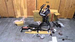 Sole E95 Elliptical Trainer Assembly [upl. by Anaik436]