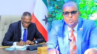 Xildhibaan Mubaarik Xeel dheere oo dhaliilihii ugu cuslaa abid u jeediyay Madaxwaynaha Somaliland so [upl. by Winer]