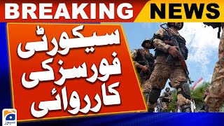 Action of security forces  Geo News [upl. by Xymenes720]