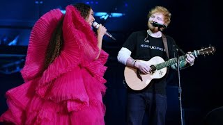 Beyoncé amp Ed Sheeran  Perfect Duet Live at Global Citizen 2018 [upl. by Ecirual]