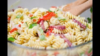 Italian Pasta Salad  Giada De Laurentiis [upl. by Myrilla]