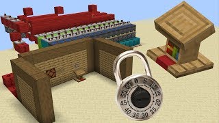 How To Make A LECTERN COMBINATION LOCK in Minecraft Read Description [upl. by Charters797]