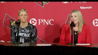 4 Louisville Cardinals Volleyball Recaps Loss To 5 Nebraska [upl. by Ellekcir]