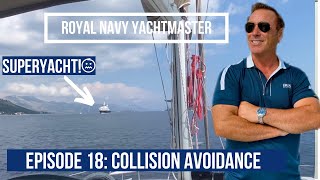 How to Avoid other Boats  RULES OF THE ROAD  AntiCollision Situations SUPERYACHT Bonus clip [upl. by Airda609]