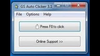 Como usar GS AUTO CLICKER TUTORIAIS 1 [upl. by Atnauqahs926]