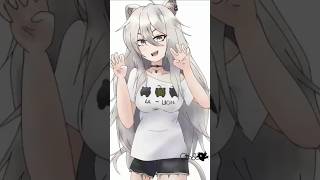 Shishiro Botan Speedpaint Shorts ホロライブ Hololive 獅白ぼたん [upl. by Anihsit]