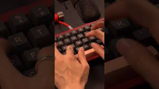 Cherry MX Black ClearTop quotNixiequot Switches keyboard mechanicalkeyboard customkeyboard keebs [upl. by Yatnahs]