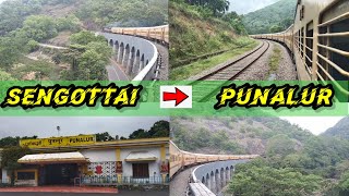 🚂 Sengottai to Punalur train travel vlogMichael Raj [upl. by Gow]