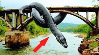 Giant Anaconda Caught in the River and It Shocked Scientists [upl. by Etireuqram]