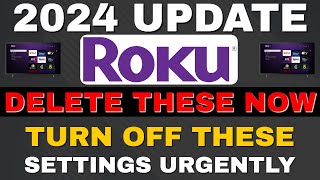 ROKU SETTINGS YOU NEED TO TURN OFF NOW 2024 UPDATE [upl. by Veronica]