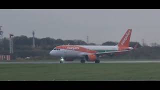 Manchester Airport  Easyjet Europcar departing [upl. by Javed]